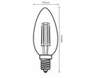 Pack de  10 - Ampoule E14 LED Filament 4W C35 Bougie - Blanc Chaud 2300K - 3500K