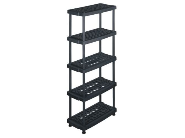 Black 5 Adjustable Shelves