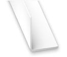 Cornière PVC  10 x 10 mm ép. 1mm, blanche