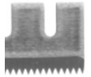 Lame dentée pour scotcheuse SIAT-3M-GM