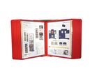 Pupitre INFOFLEX Mural 24 Pochettes ROUGES
