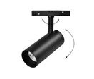 Spot LED sur Rail Magnétique 48V 12W Orientable NOIR - Blanc Neutre 4000K - 5500K