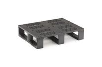 Lot De 5 Palettes Noires Medium Et Recyclées - 600x800x160mm