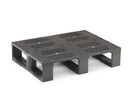 Lot De 5 Palettes Noires Medium Et Recyclées - 600x800x160mm