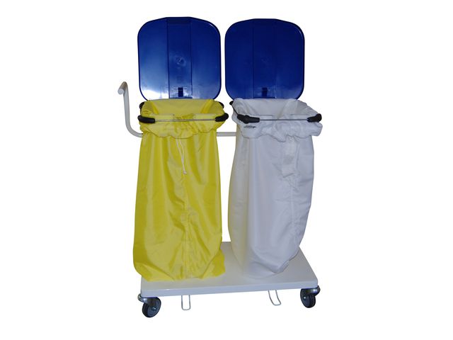 Chariot porte-sac en acier peint