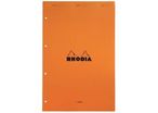 Bloc-bureau Rhodia 21 x 31,8cm Ligné pérforées 80 feuilles 80 gr