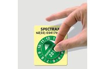 Etiquettes pastilles calendriers