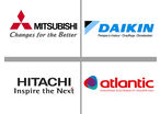 Installateur et revendeur des marques Mitsubishi, Hitachi, Daikin et Atlantic.