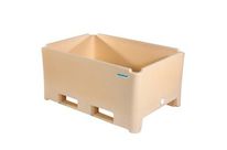 Caisse palette industrielle rotomoulée monobloc  330 litres | SÆPLAST