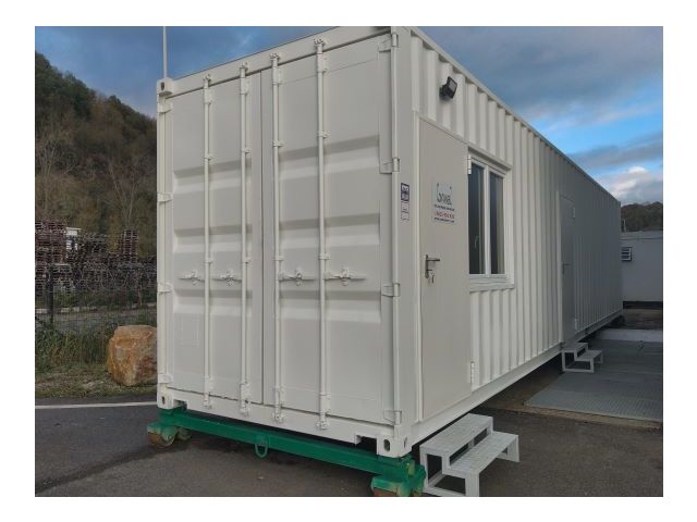 Bureau sur base de conteneur maritime
