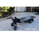 Transporteur électrique à brancards – HELPFUL S – 4 roues 