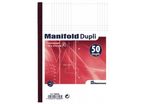 Cahier petit carreau Manifold Business 21 x 14,8 Duplicata