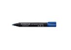 Marqueur permanent Lumocolor 350 352 Staedtler pointe Ogive Bleu