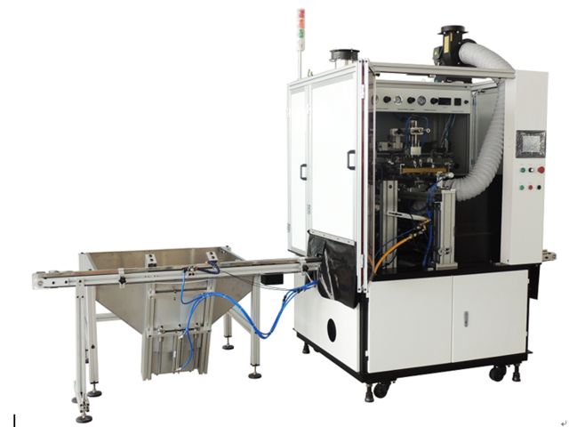 Machine de sérigraphie 1 couleur UV flacon tubes -LVM 1CUV 360