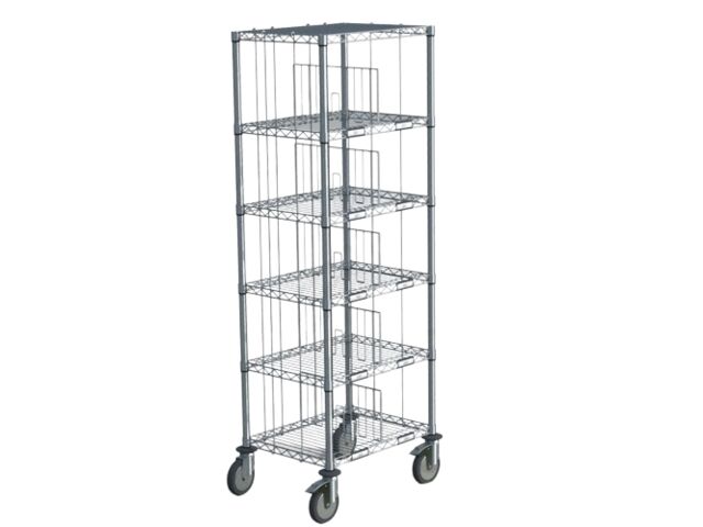 Chariot à casiers nominatifs - 10 cases | Réf. CC6146180-01C