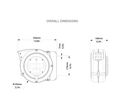 Enrouleur air et eau 10 m Ø 1/4 15 bars Tech avec enroulement automatique et support mural pivotant Zeca 804/8