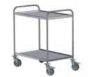 Chariot 2 Plateaux Inox Dim.hors Tt:695 X495 F120kg