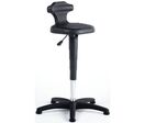 Bimos - Tabouret Assis-debout Ergonomique - Polyuréthane Noir - Réglable 51-78cm - Éco-responsable