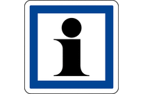 Panneau indication service touristique CE3a