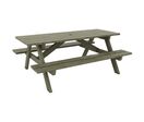 Mobextan - Table-banc Batz Pin traité - 200x150x75 cm - 6 places - Éco-responsable