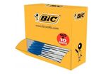 100 Stylos bille Bic Cristal 1 mm Bleu