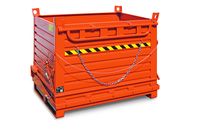 Bacs acier à simple fond ouvrant 780 et 1500 litres