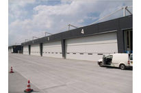 Portes sectionnelles grande dimension