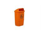 CORBEILLE A PAPIER 50 L + CLE
