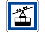 Panneau indication téléphérique CE20a