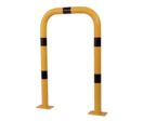 Arceau de sécurité Ø76mm Galvanisé Jaune/Noir
