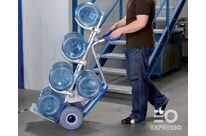 Diable porte bonbonnes Expresso en aluminium