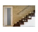 Balise LED saillie Carré 2W 220V 55° IP65 pour Escalier - Blanc Chaud 2300K - 3500K / Gris
