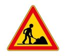 Panneau temporaire travaux - AK5