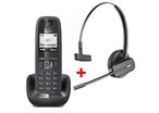 Gigaset AS405 + casque sans fil Plantronics C565