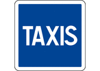 Panneau indication station de taxis C5