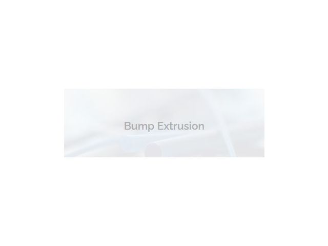 Extrusions thermoplastiques : tubings bump