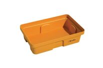 Manutan Expert - Bac de rétention plastique 30L Orange - PEHD résistant acides/bases - 640x410x165mm - 10 ans garantie