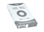 Fiche bristol Exacompta 12,5x20 petit carreaux Blanc - étui de 100