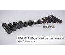 Connecteurs carte-à-carte blindés avec pas de 0.8 mm | FINEPITCH FP