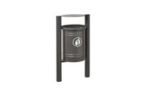 Corbeille Saintonge Inox brossé 40 litres