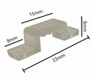 Pack de  50 - Support de Fixation Bandeau LED 220V - 2835