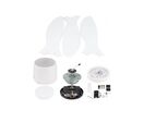 Ventilateur de Plafond LED 18W CCT Blanc avec Télécommande Ø107cm