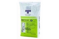 Mortier de réparation thixotrope renforcé de fibres synthétiques