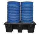 Bac de rétention polyéthylène 2 fûts, 240 litres