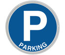 Panneau néon parking