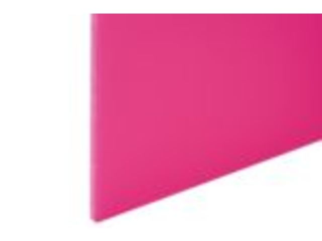 Plaque synthétique, décoration givrée rose fushia 2608 EP +/- 3 mm