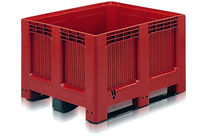 Caisse palette Geobox Allibert 3 semelles