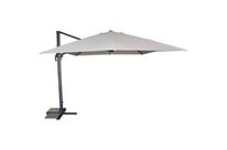 Parasol Déporté Sevilla 4x3m Gris Anthracite+polyester Gris