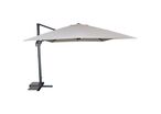 Parasol Déporté Sevilla 4x3m Gris Anthracite+polyester Gris