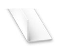 Cornière PVC  10 x 10 mm ép. 1mm, blanche